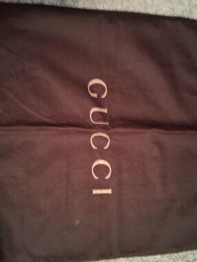 3 Coach Scarves And Gucci Dust Bag with Gold Logo